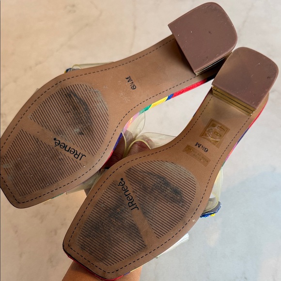 J.Renee Vibrant Multicolor Beaded Heels with Fish - Picture 9 of 9